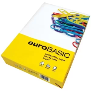 Hartie Eurobasic A4, 80g/mp, 500coli/top