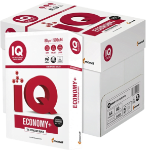 Hartie Copiator A4 IQ Economy 80g/mp, 500coli/top