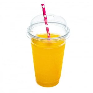 Pahare cu Capac Bombat 300ml, 100buc/set