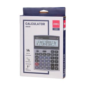 Calculator Birou Metal Deli, 14Dig