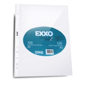 Folie Protectie Documente A4 100buc/set Exxo