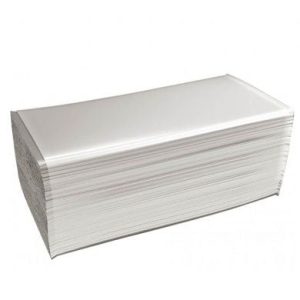 Prosop Servetele Hartie Alba Tip V 2 Straturi, 150buc/set