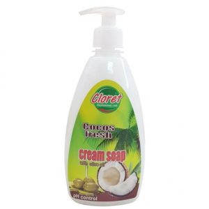 Sapun Lichid cu Pompita Cloret 500ml Cocos Fresh