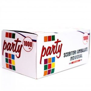 Scobitori Din Lemn Ambalate Individual, 1000 bucati