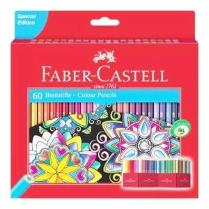 Creioane Colorate 60 buc/set Faber-Castell