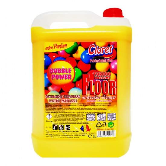 Detergent Pardoseala Bubble Gum 5L