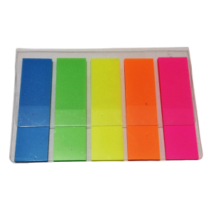 Stick Index Plastic 45x12 mm, 5 Culori