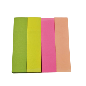Notes Autoadeziv 20x50 mm, Neon 4×100 file