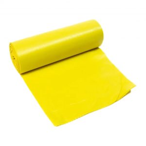 Saci Menajeri 120L Galbeni 10Buc/Rola